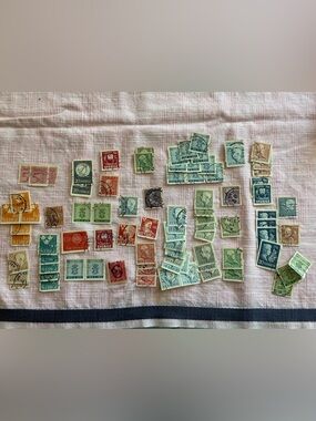 Lot #15 Vintage Sweden Postage Stamps 80+ Pieces Used Collection
